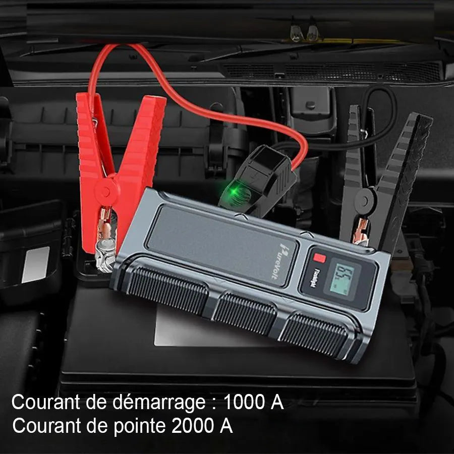Survolteur et chargeur USB portatif pour véhicule image 3