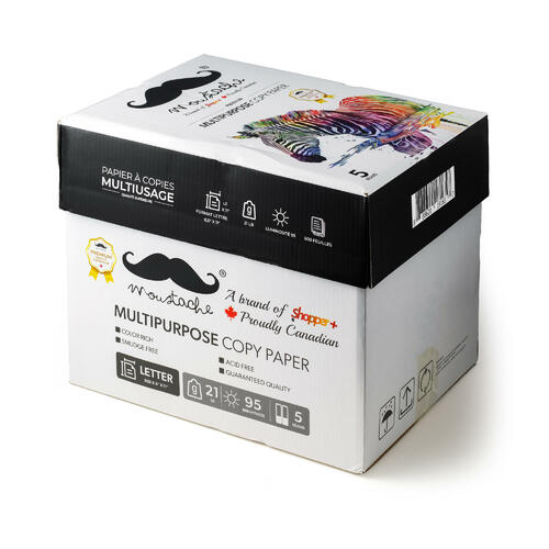 Papier Copie Premium, 8.5" x 11" 80gsm, Blanc Éclatant 95, 500 Feuilles image 2