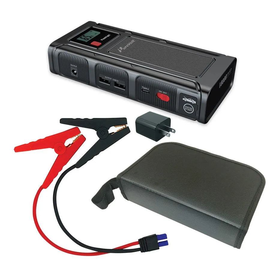 Survolteur et chargeur USB portatif pour véhicule image 0