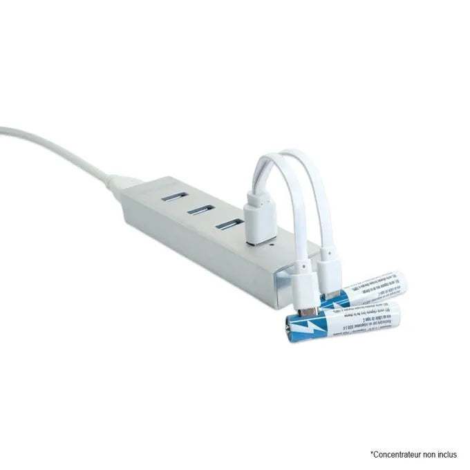 Pile rechargeable AAA Li-ion avec câble 2 x USB-C - 1.5V - Paquet de 2 image 3