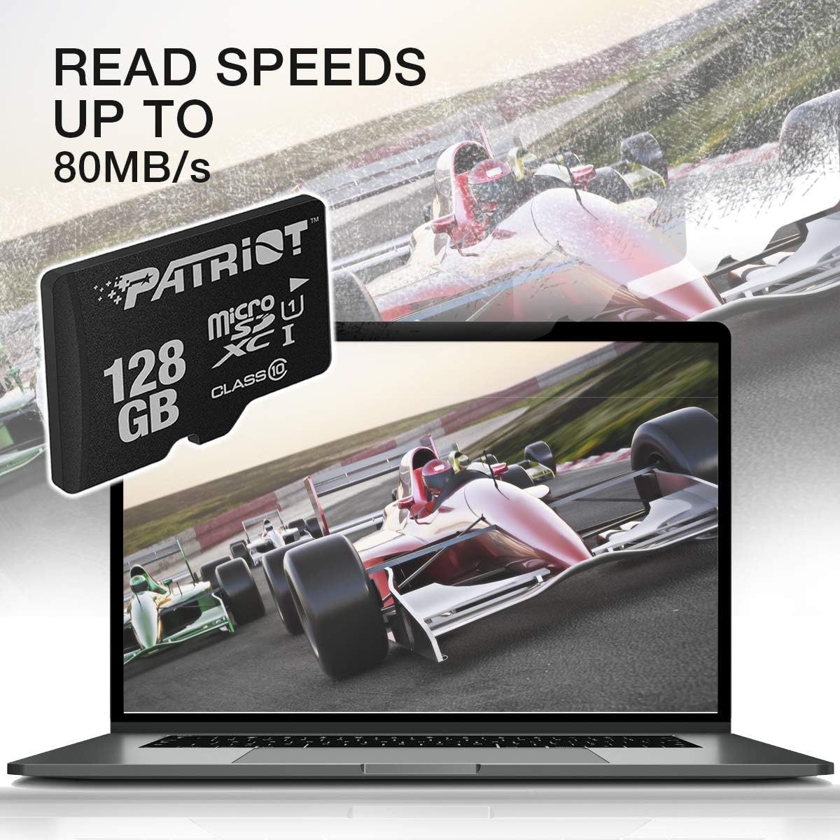 cartes mémoire flash Micro SD 128 Go image 2