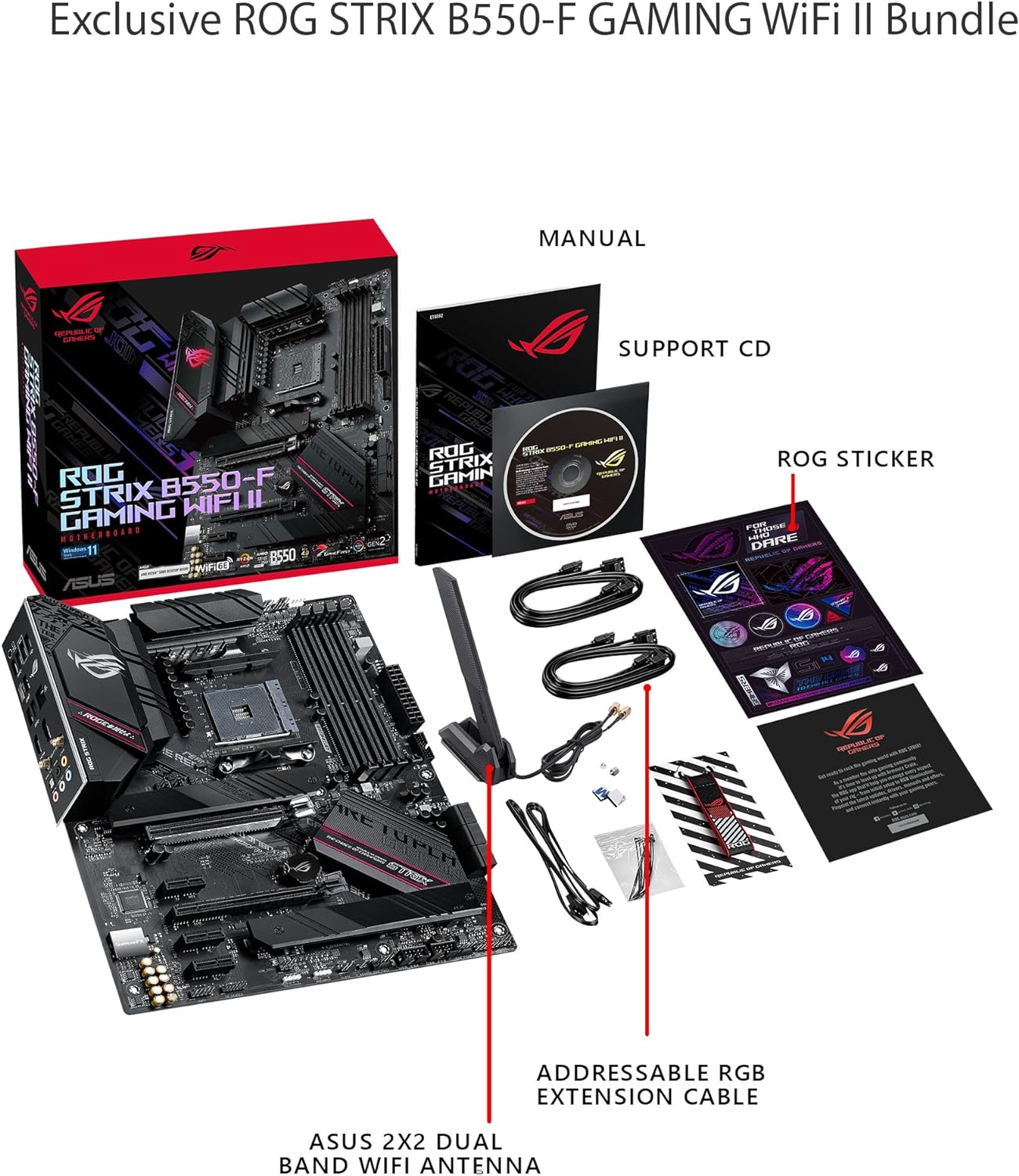 Asus ROG Strix B550-F Gaming Wi-Fi II AMD AM4 image 5
