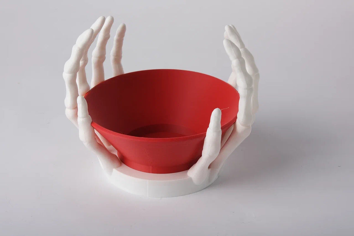 Bol à bonbons d’Halloween Skeleton Hands – Mains de squelette