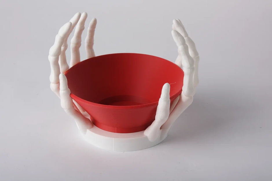 Bol à bonbons d’Halloween Skeleton Hands – Mains de squelette