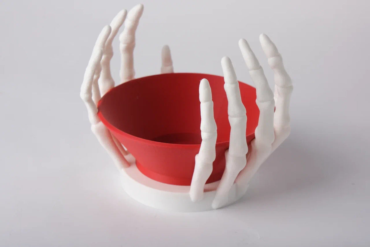 Bol à bonbons d’Halloween Skeleton Hands – Mains de squelette
