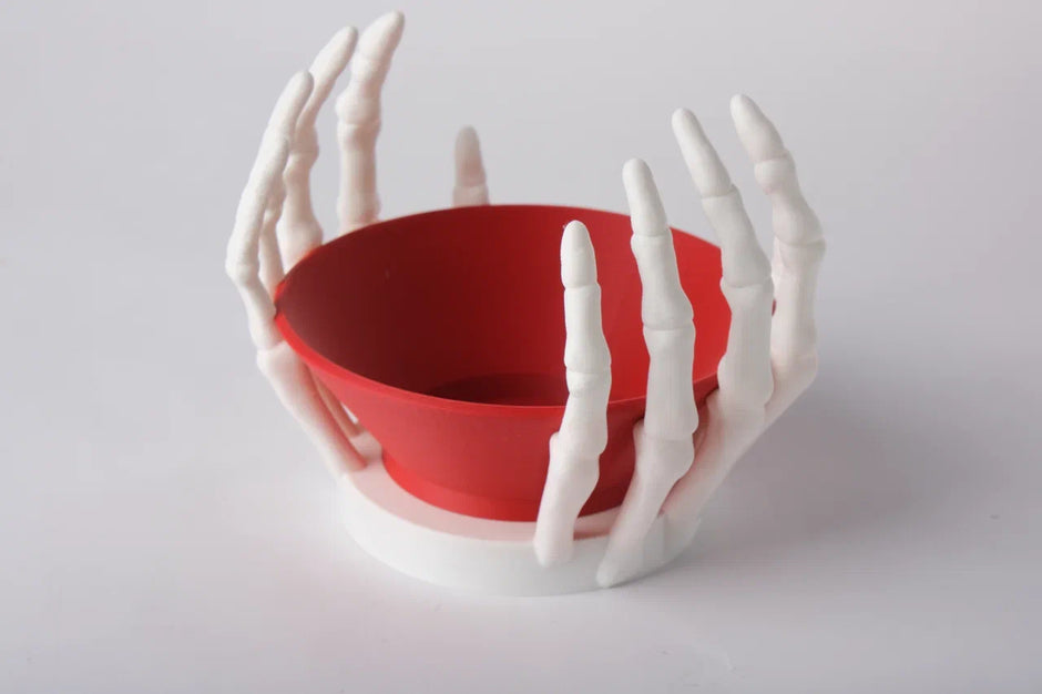 Bol à bonbons d’Halloween Skeleton Hands – Mains de squelette