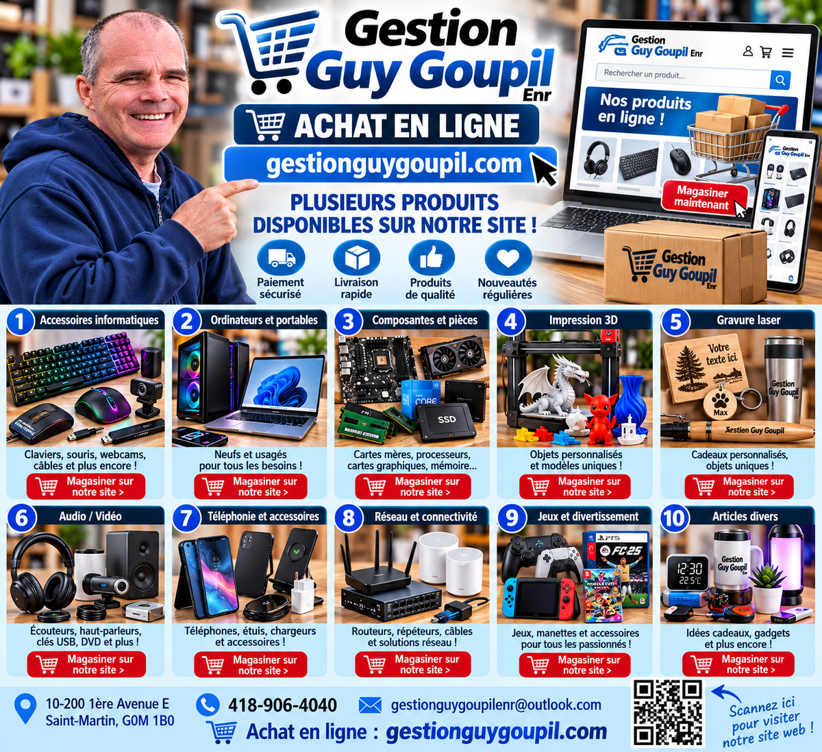 Carte Cadeau Gestion Guy Goupil Enr