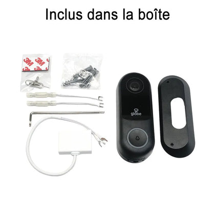 Sonnette caméra Wi-Fi GLOBE avec détecteur de mouvement - HD image 3