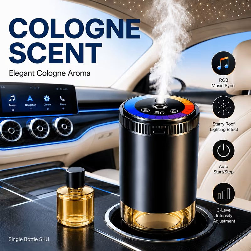 Diffuseur de voiture, désodorisant/parfum d'intérieur intelligent pour voiture