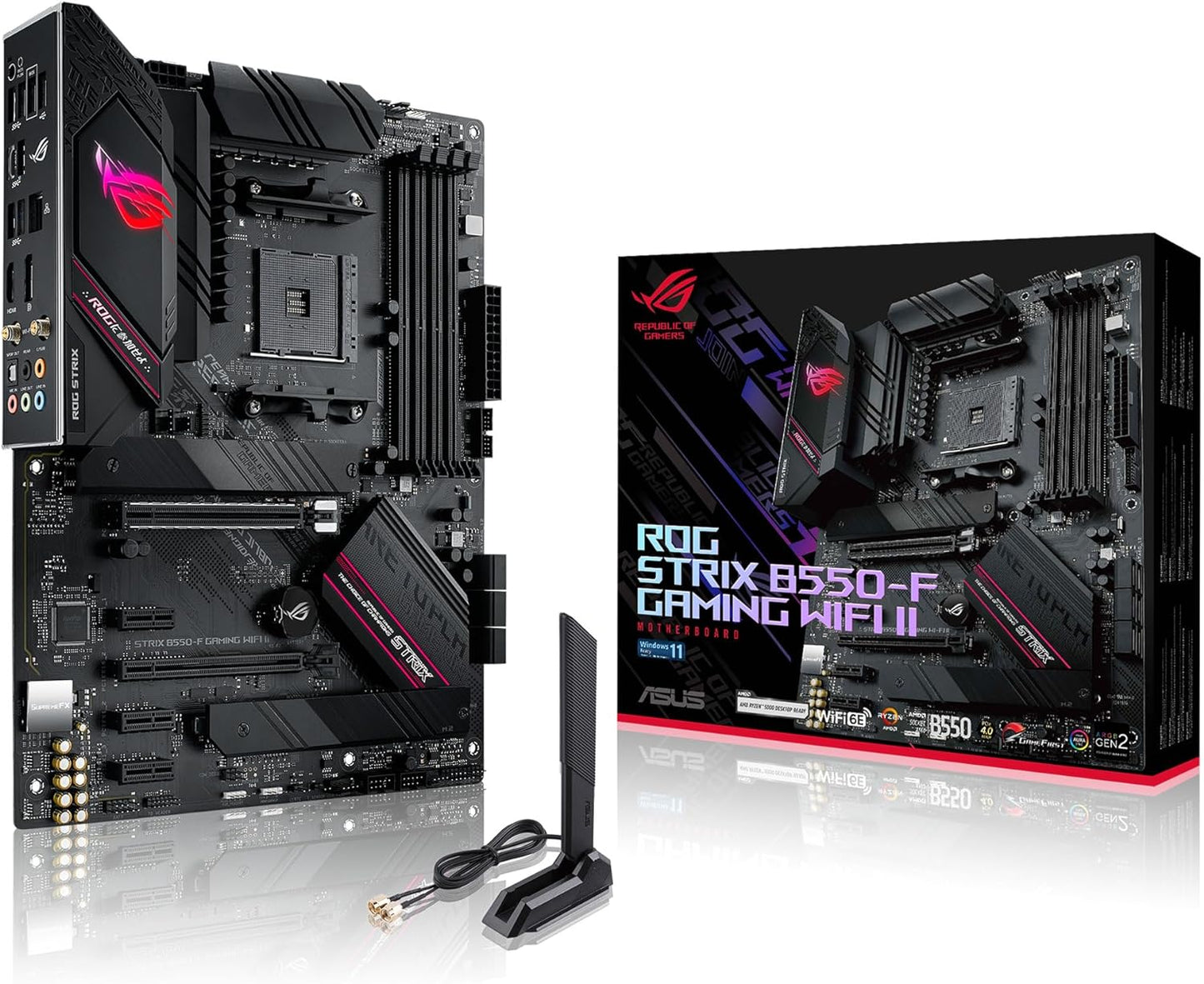 Asus ROG Strix B550-F Gaming Wi-Fi II AMD AM4 image 0