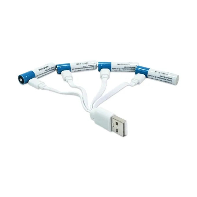 Pile rechargeable AAA Li-ion avec câble 2 x USB-C - 1.5V - Paquet de 2 image 7