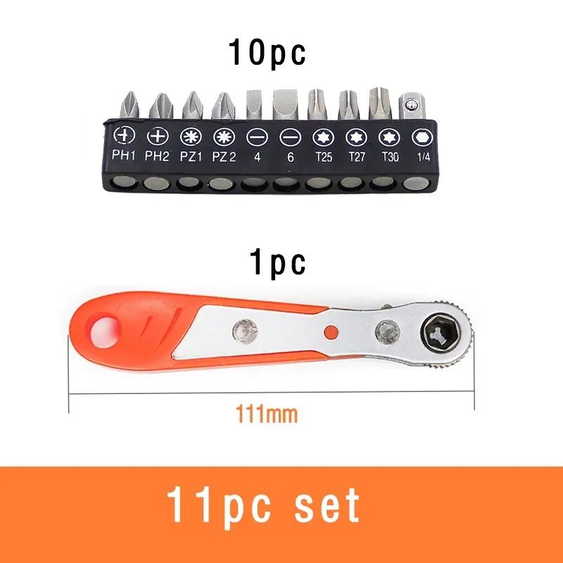 tournevis à cliquet multifonctionnel avec clé magnétique