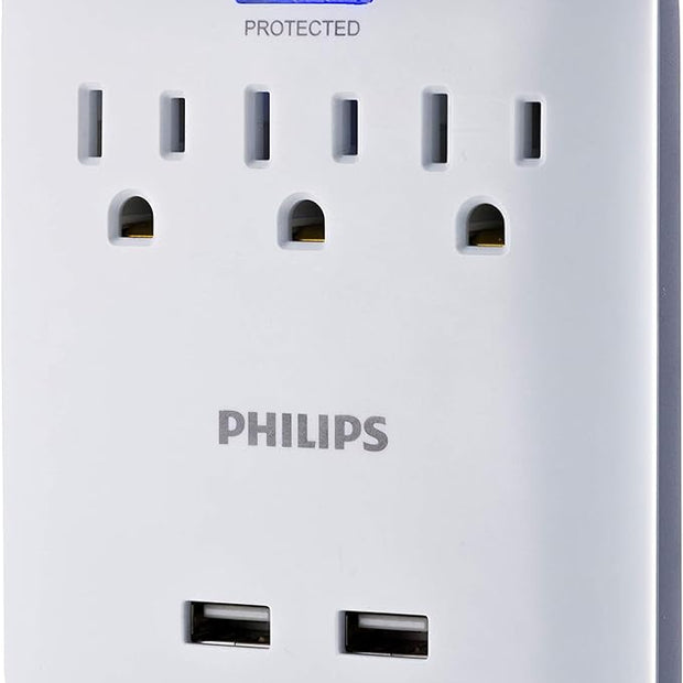 Prises Murales avec protection de 900 joules et 2 ports usb