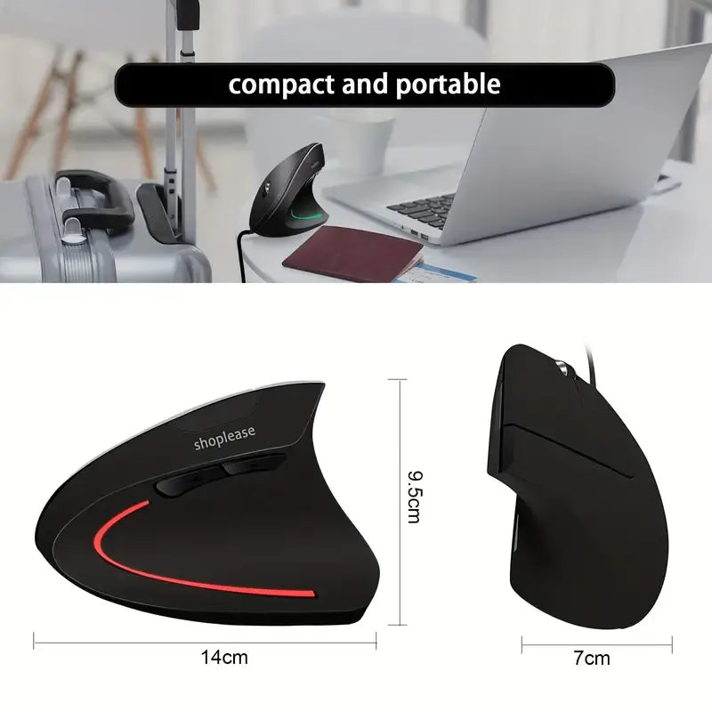 Anker 2.4G Souris optique verticale ergonomique sans fil