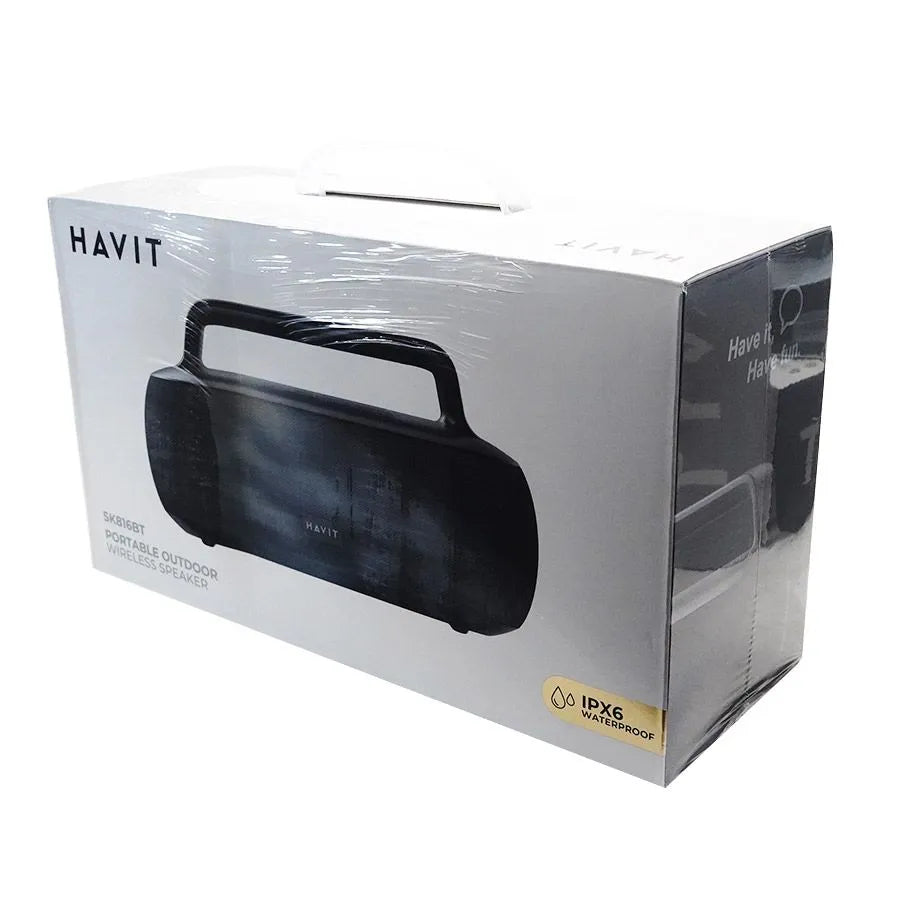 Havit SK816BT Haut-parleur Bluetooth portable - 30 W - Noir