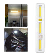 Barre lumineuse DEL COB magnétique avec bouton marche/arrê