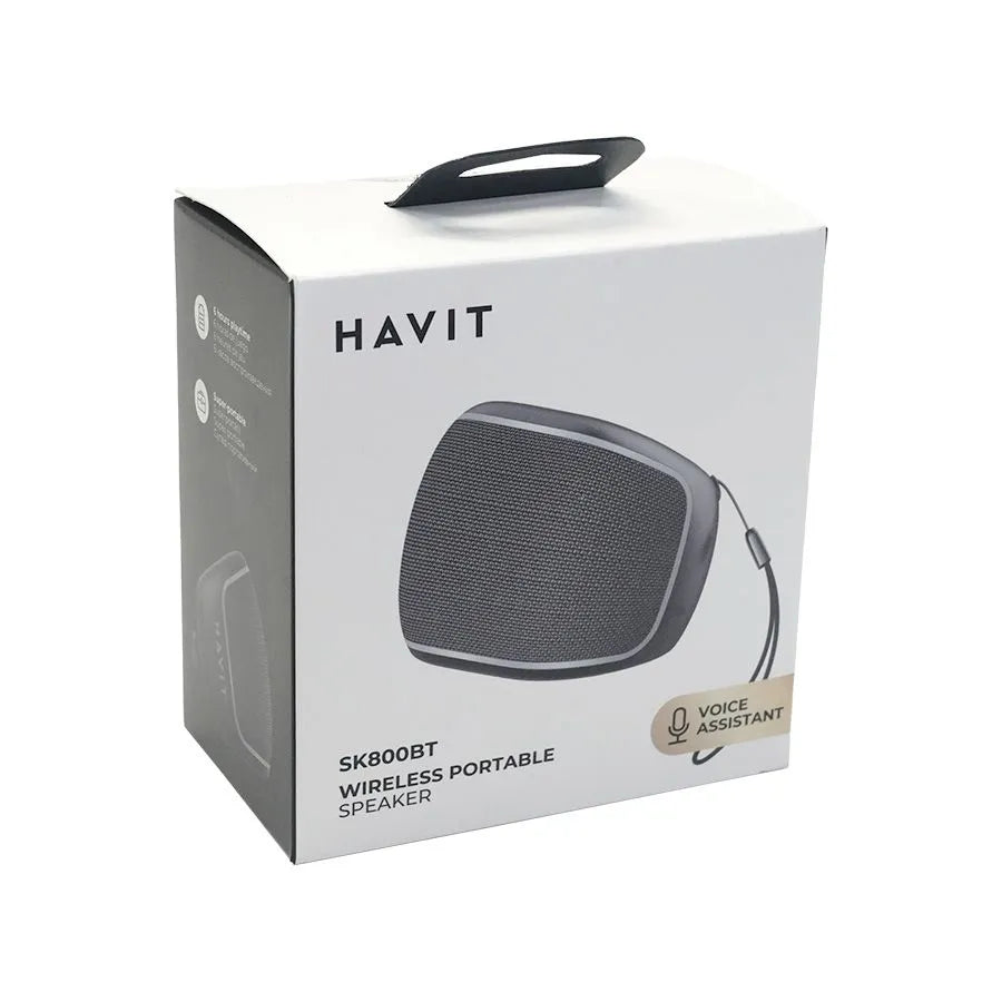 Haut-parleur Bluetooth portable Havit SK800BT - 4W - Noir