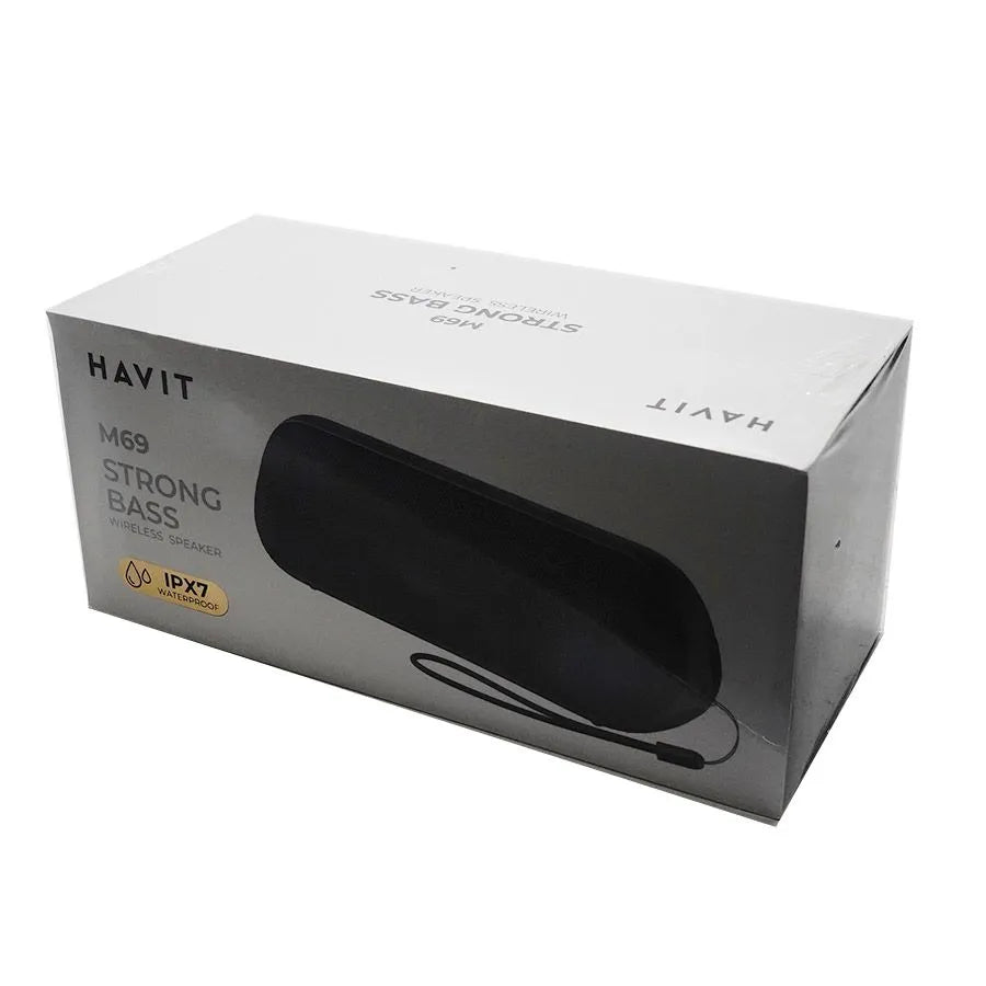 HAVIT M69 Haut-parleur Bluetooth portable - 8 W - Noir