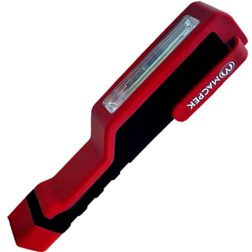 LAMPE DE POCHE MACPEK DEL 6" 140LM ROUGE "AAA"