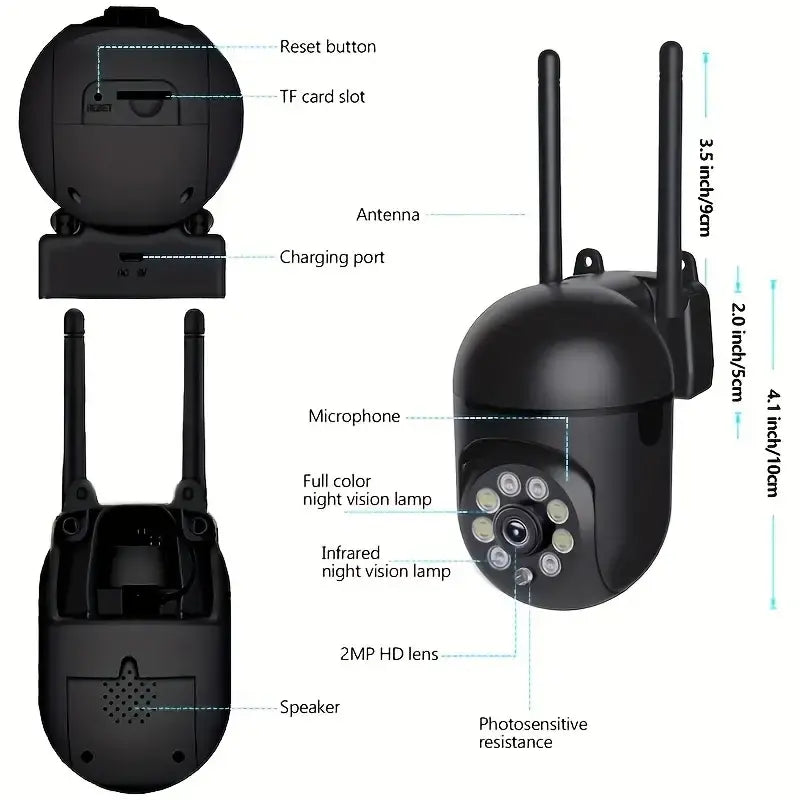 Caméra Wi-Fi Teruhal 1080P