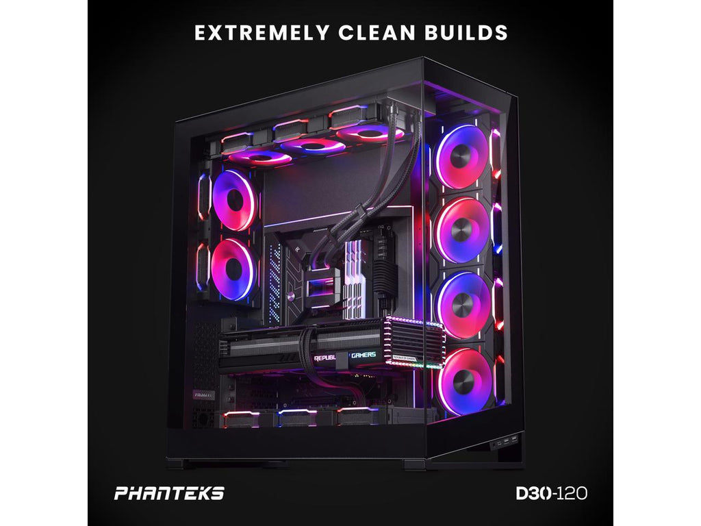 Phanteks D30-120 D30-120, Noir,