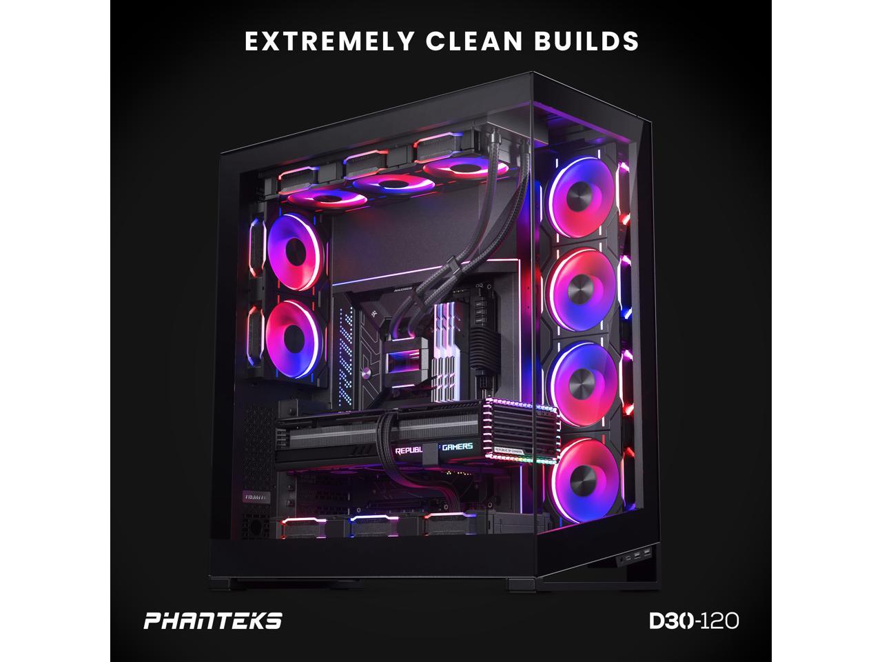 Phanteks D30-120 D30-120, Noir,