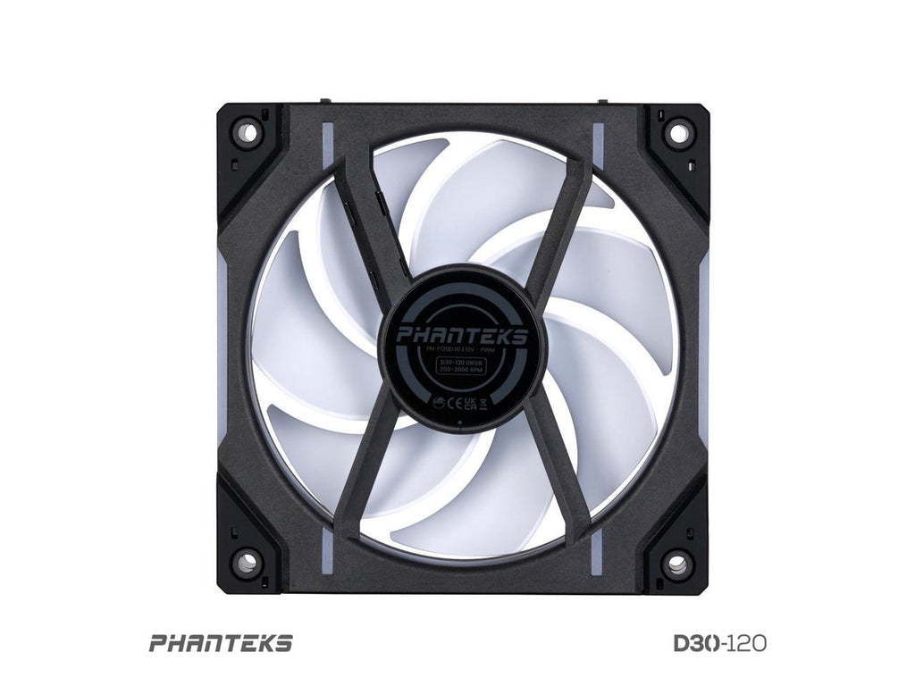 Phanteks D30-120 D30-120, Noir,