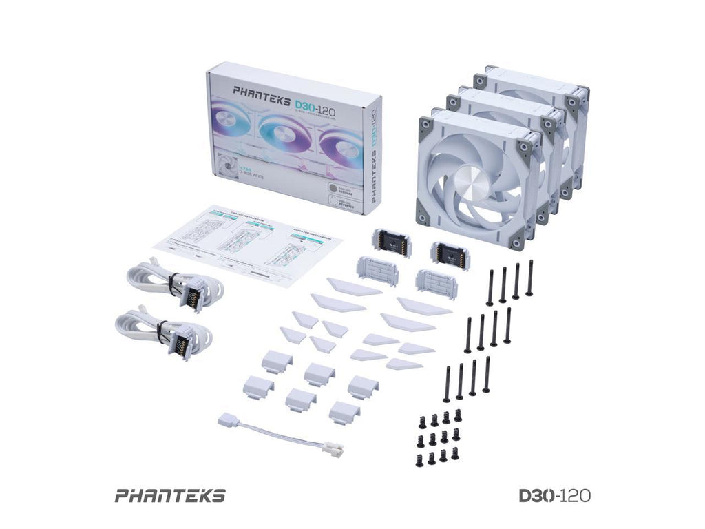 Phanteks D30-120 D30-120, Noir,