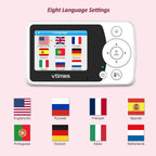 VTimes Moniteur pour bébé avec caméra et audio