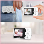 VTimes Moniteur pour bébé avec caméra et audio