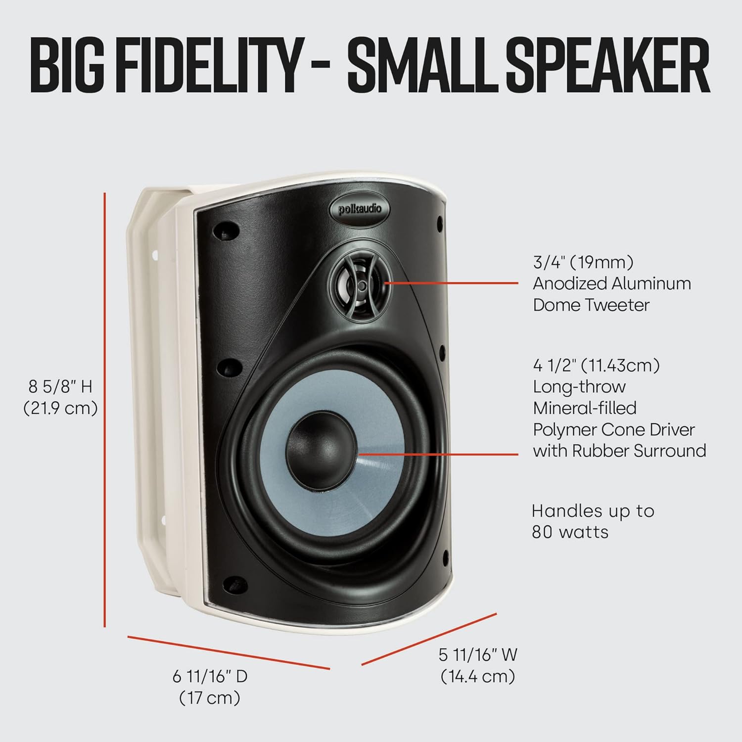 Polk Audio Atrium 4 Haut-parleurs d'extérieur