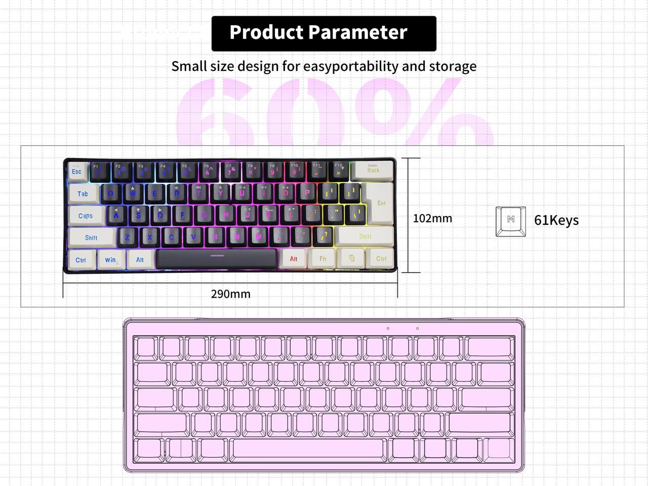SAMA Clavier filaire YG91-3