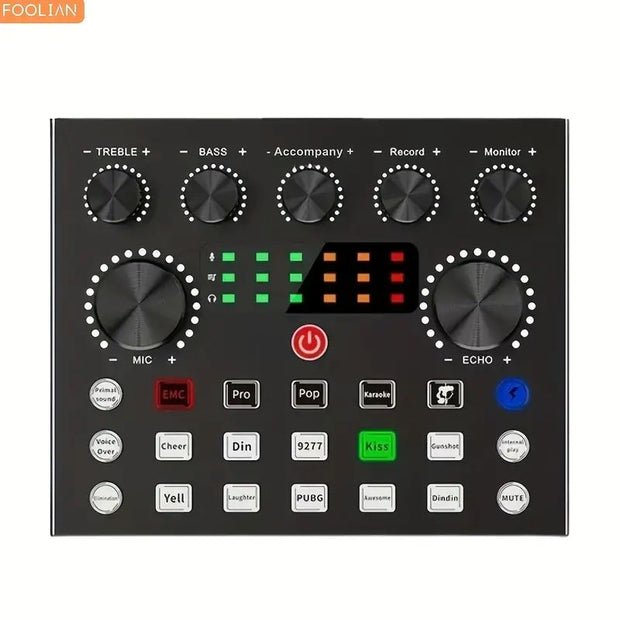 Mélangeur Audio Professionnel V8S, Mélangeur