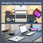 Bloc de charge rapide USB C 300 W