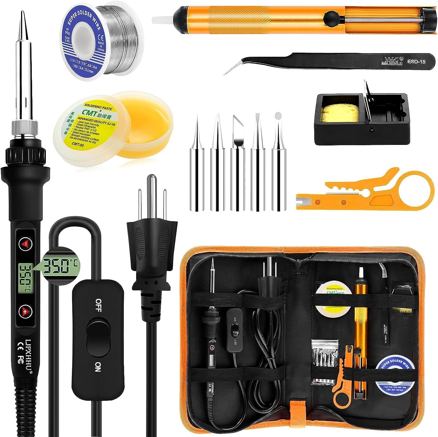 Kit de fer à souder 80 W LCD