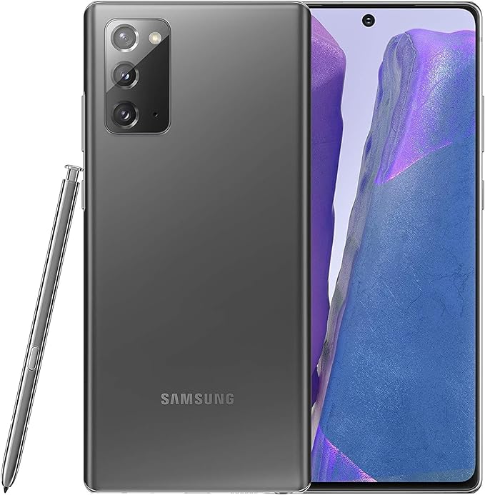 Samsung Galaxy Note 20 5G - Téléphone débloqué - 128 Go (gris)