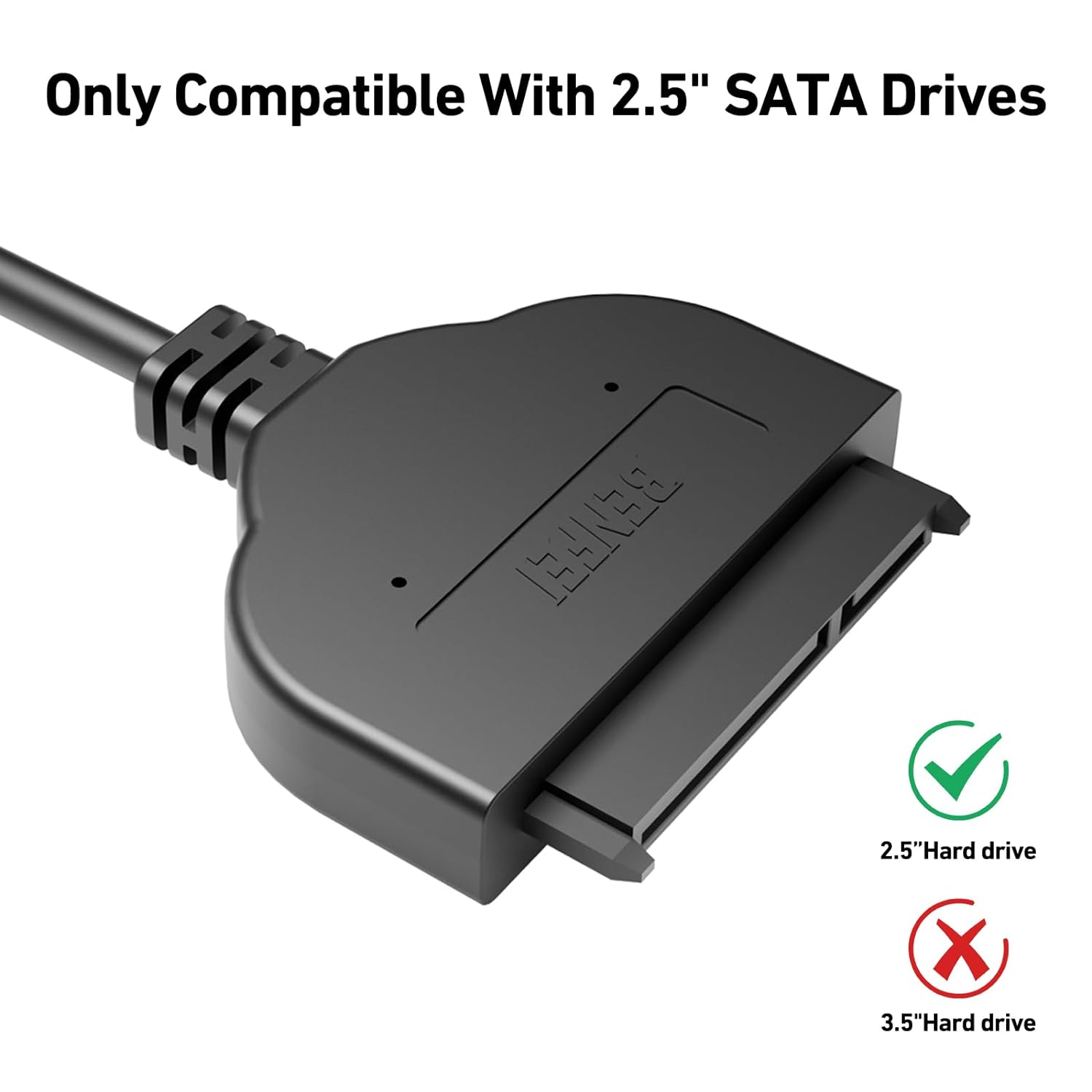 BENFEI Câble SATA vers USB, adaptateur BENFEI USB 3.0
