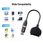BENFEI Câble SATA vers USB, adaptateur BENFEI USB 3.0