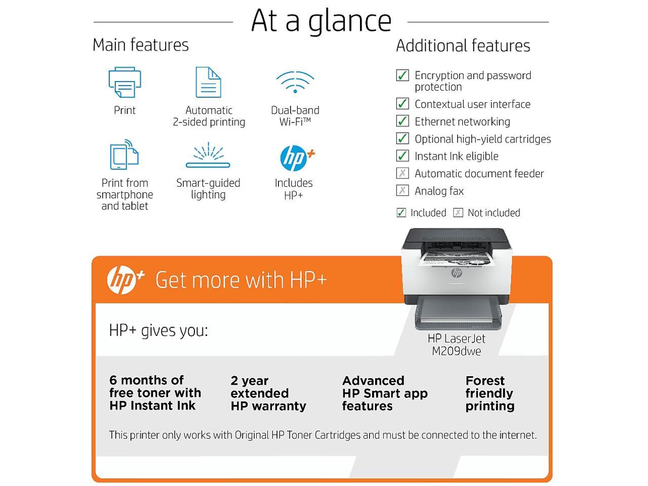 Imprimante HP LaserJet M209dw