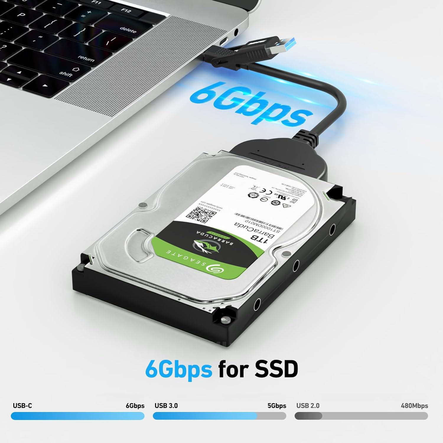 BENFEI Câble SATA vers USB, adaptateur BENFEI USB 3.0