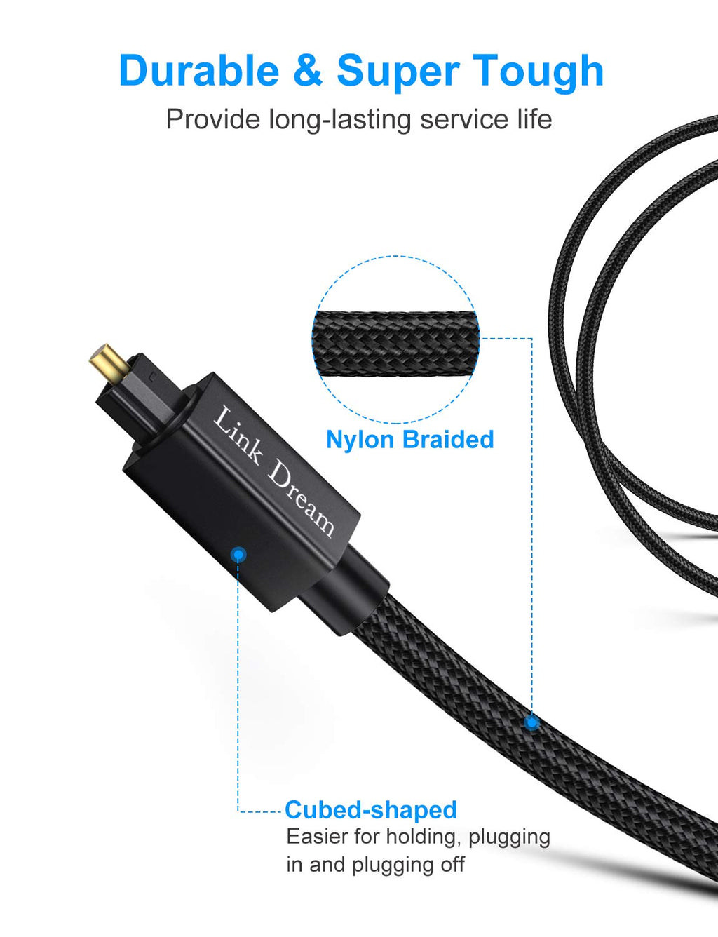Link Dream Câble audio optique numérique