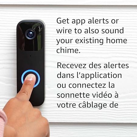 La sonnette vidéo Blink Video Doorbell