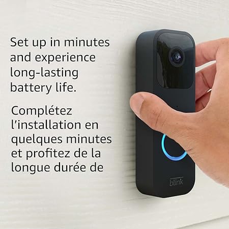La sonnette vidéo Blink Video Doorbell