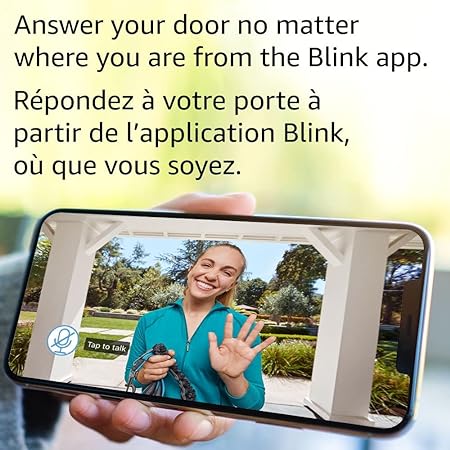 La sonnette vidéo Blink Video Doorbell