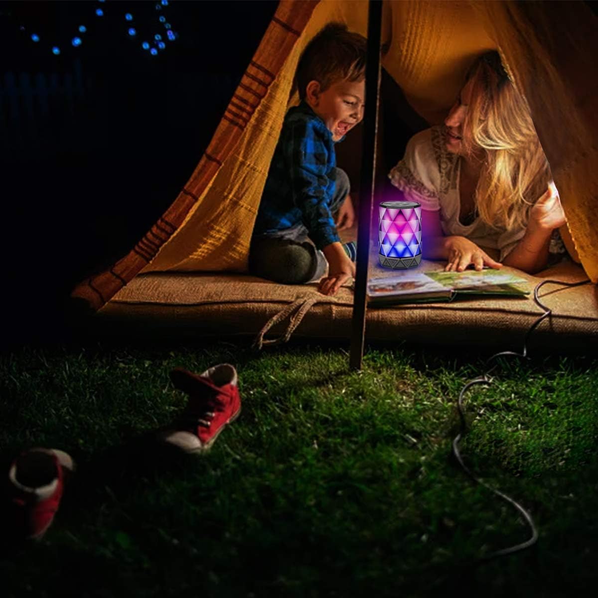LFS Haut-parleurs Bluetooth portables avec lumières