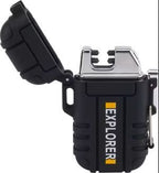 Allumeur sans flamme rechargeable noir