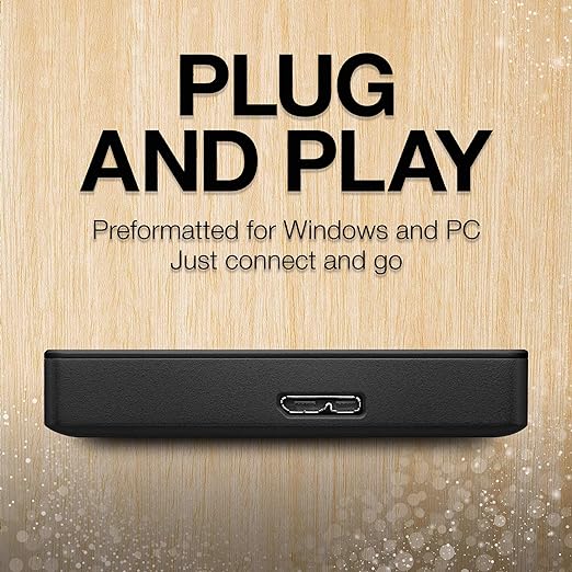 Seagate Disque dur externe portable de 1 To - USB 3.0 pour PC