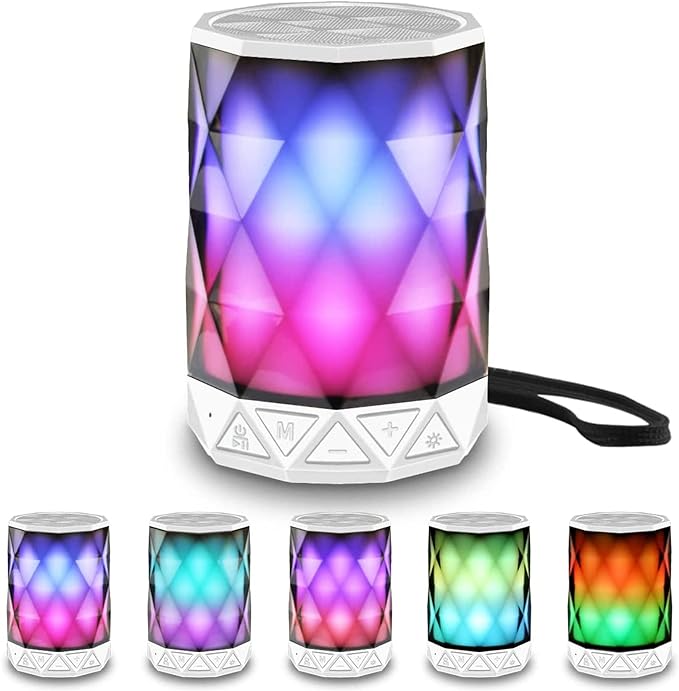 LFS Haut-parleurs Bluetooth portables avec lumières