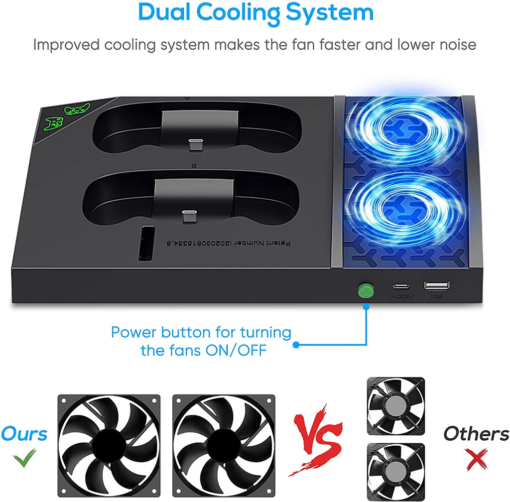 Support de charge avec ventilateur de refroidissement