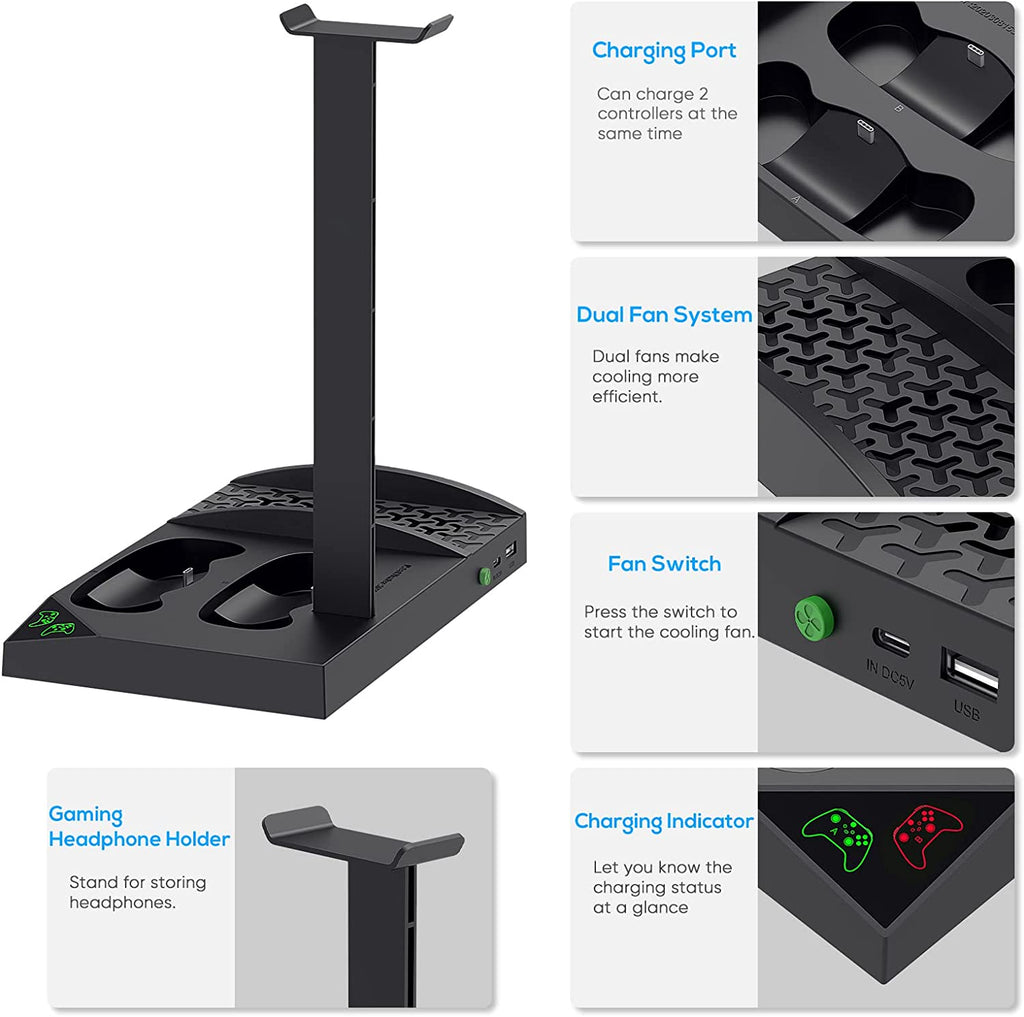 Support de charge avec ventilateur de refroidissement